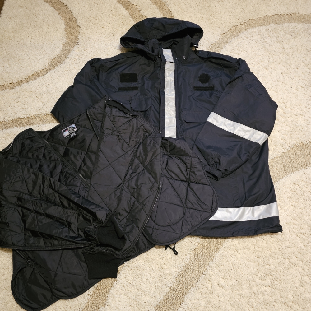 Solar-1 Platinum Series Black Men’s Water resistance winter coat Size 4 XL